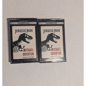 Jurassic Park by Michael Crichton (1990, Audio Cassette) Read By John Heard